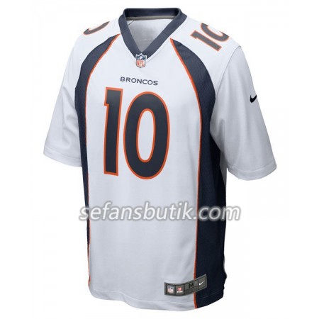 Denver Broncos Tröjor Emmanuel Sanders 10 Nike Vit - Herr Denver Broncos Tröjor Emmanuel Sanders 10 Nike Vit - Herr
